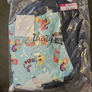 Thirty-one tall standing bin with mermaids 🧜‍♀️